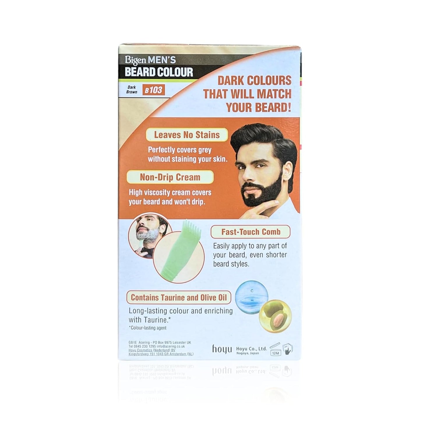 Bigen Mens Beard Colour, 40g - Dark Brown 103