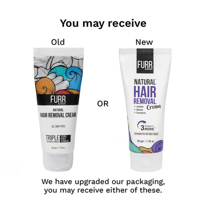 FURR By Pee Safe Natural Hair Removal Cream 50gm