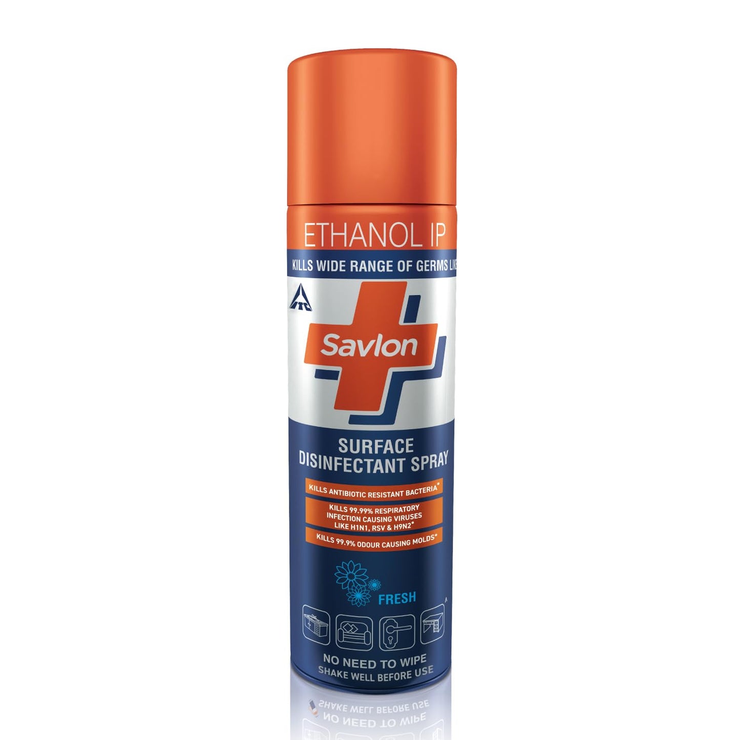 Savlon Surface Disinfectant Spray Sanitizer, Germ Protection on Hard & Soft Surfaces, 170g