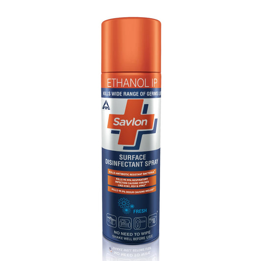 Savlon Surface Disinfectant Spray Sanitizer, Germ Protection on Hard & Soft Surfaces, 170g