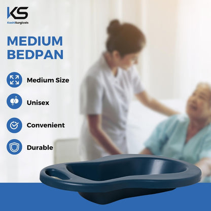 Unisex Polypropylene Bed Pan