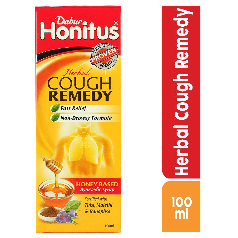 Dabur Honitus Herbal Cough Remedy - 100 ml