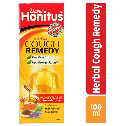 Dabur Honitus Herbal Cough Remedy - 100 ml