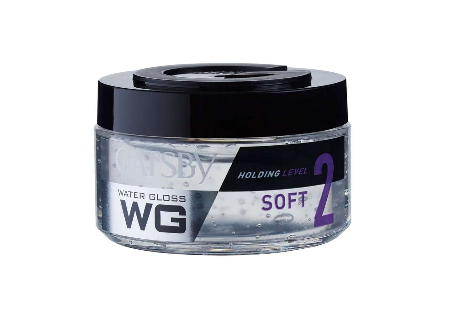 Gatsby Japan Water Gloss - Soft, Wet Look, Shine Effect, Non Sticky, Easy Wash Off, Holding Level 2, 150gm