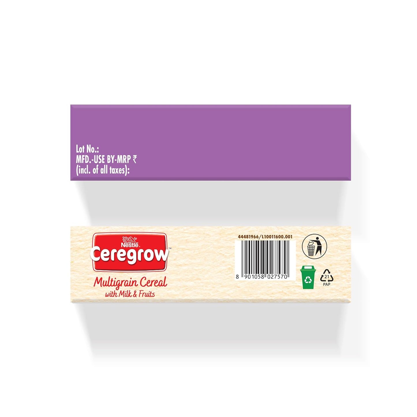 CEREGROW Multigrain Cereal with Milk & Fruits,300g,