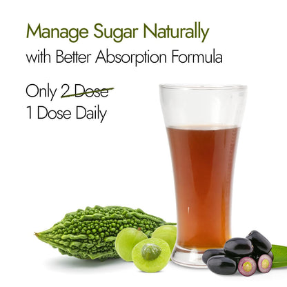 Kapiva Dia Free Juice | New and Improved | Helps Manage Sugar Levels With 6 Powerful Herbs | 100% Ayurvedic Juice with Karela, Jamun & Gudmar