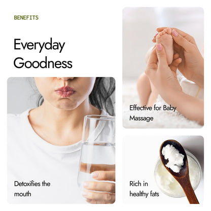 Kapiva Virgin Cold-Pressed Coconut Oil