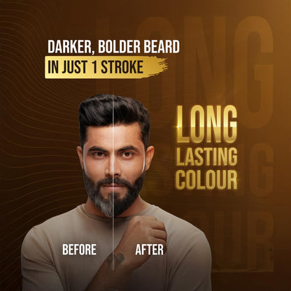 Bigen Men's Beard Color, 40g - Brownish Black B102