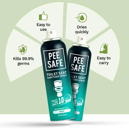 PEESAFE Toilet Seat Sanitizer Spray (75 ml)