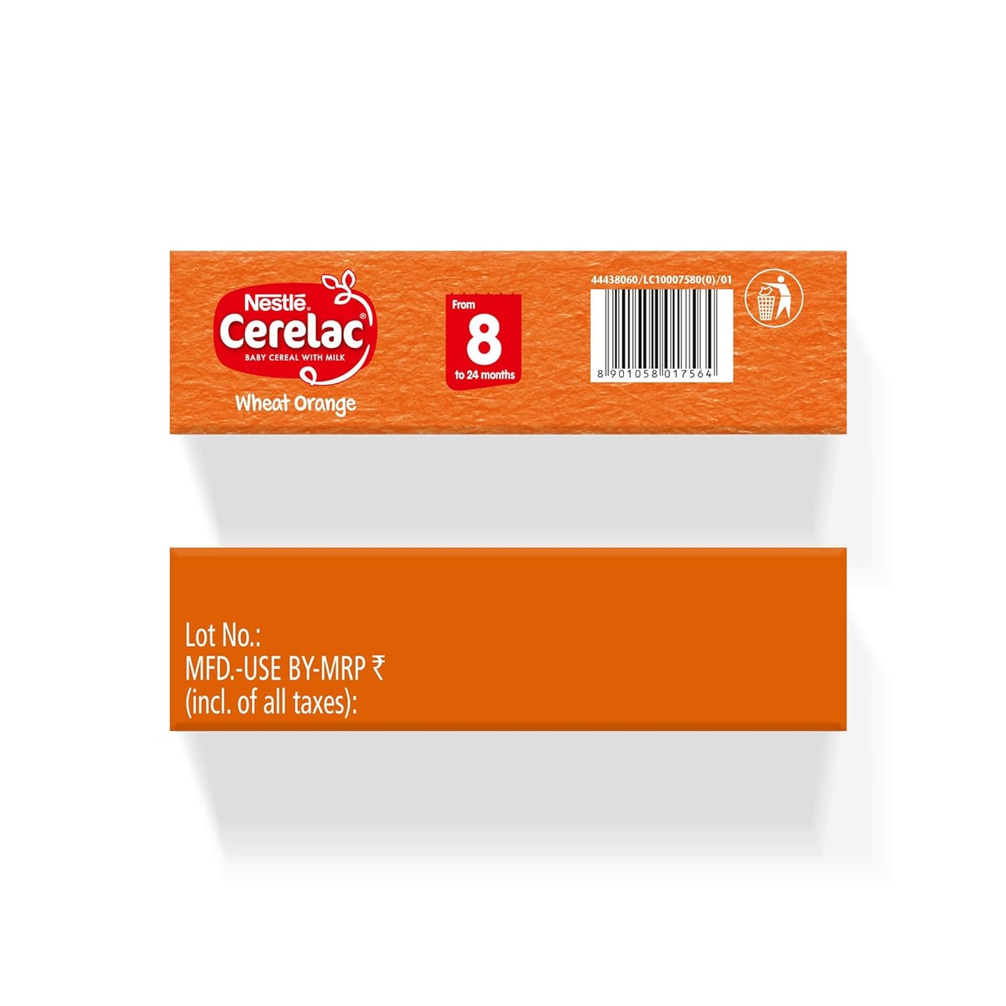 CERELAC Baby Food Cereal | No Preservatives | Wheat Orange for 8 to 24 Months Baby | 300g