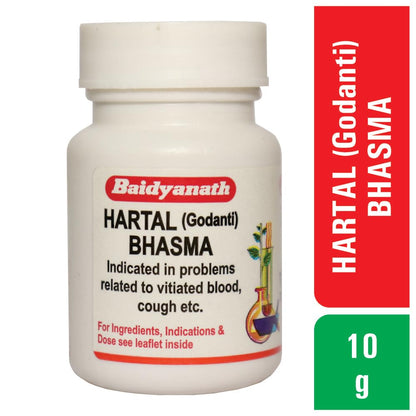 Baidyanath Asli Ayurved Harital (Godanti) Bhasma (10g)
