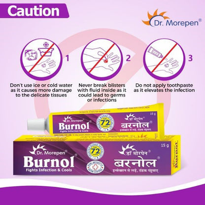 BURNOL - Tube of 15 gm Cream