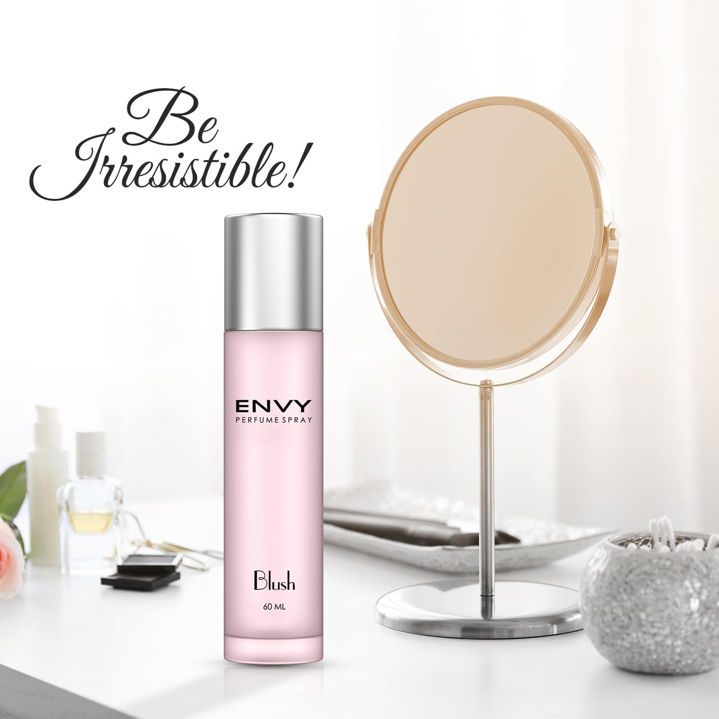 ENVY Blush Women Perfume - 60ML | Long Lasting Luxury Perfume for Women | Mild and Attractive Fragrance