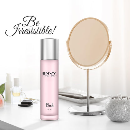 ENVY Blush Women Perfume - 60ML | Long Lasting Luxury Perfume for Women | Mild and Attractive Fragrance