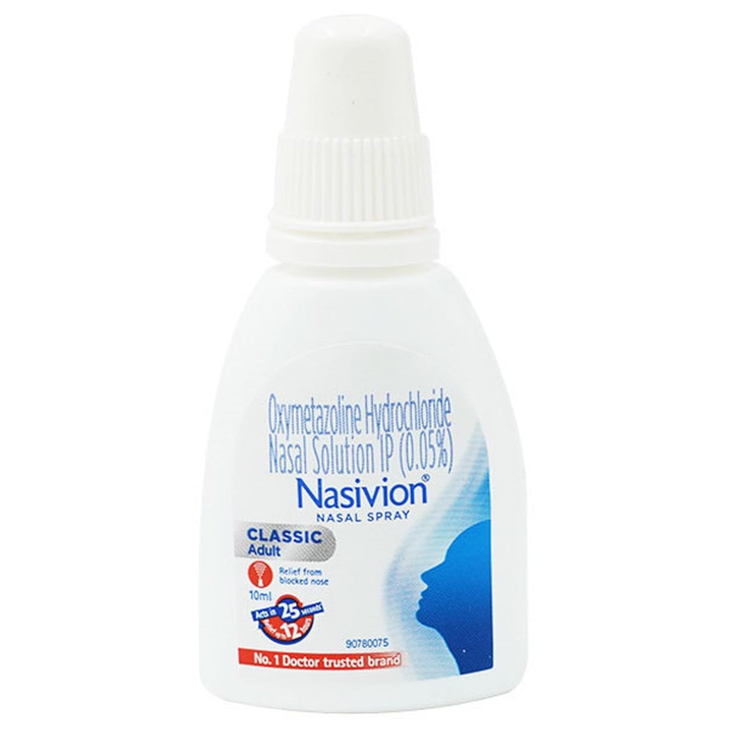 Nasivion Classic Adult - Bottle of 10ml Nasal Spray