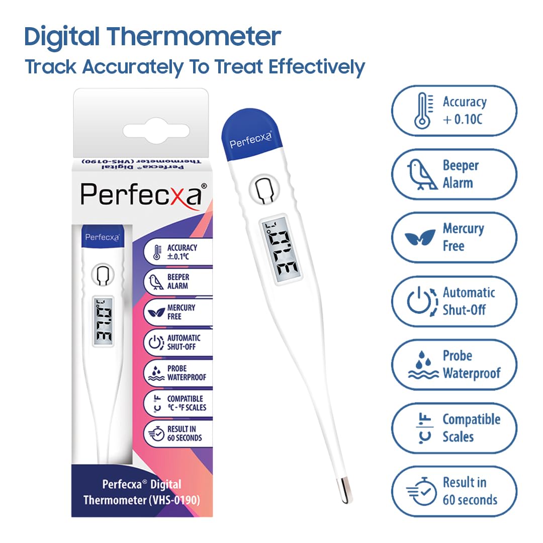 Waterproof Digital Thermometer for Kids and Adults  (1count)