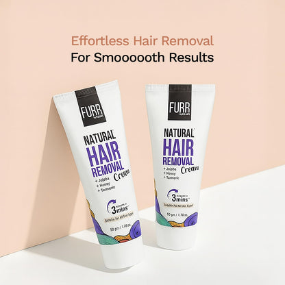 FURR By Pee Safe Natural Hair Removal Cream 50gm
