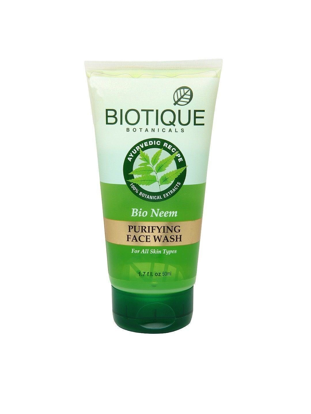 Biotique Bio Neem Purifying Face Wash All Skin Types for acne and pimples 200ml