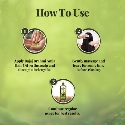 Bajaj Brahmi Amla Hair Oil 69 ml