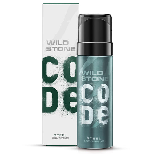 Wild Stone Code Steel No Gas Body Perfume Spray For Men, 120ml
