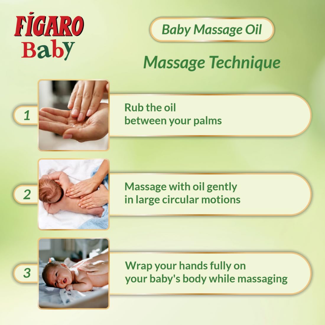 Figaro Baby massage oil 200ml