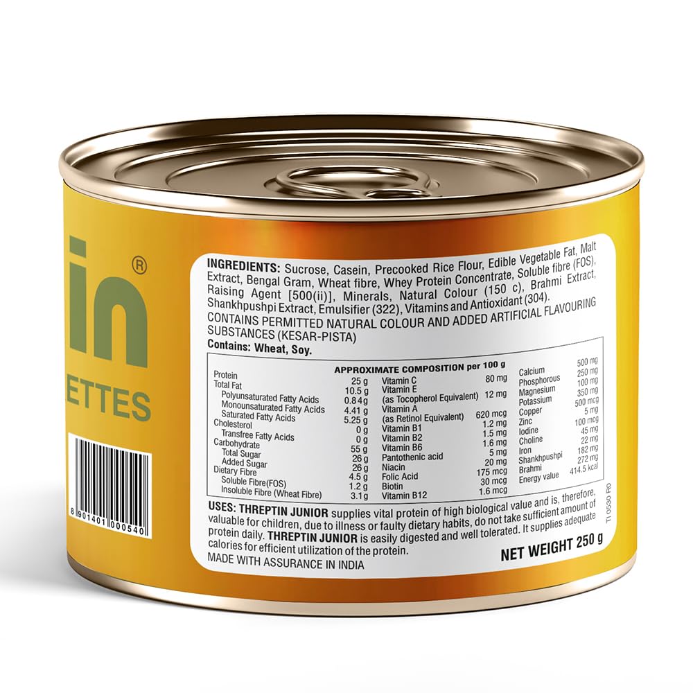 Threptin Junior Delicious High-Calorie Protein Supplement Diskette