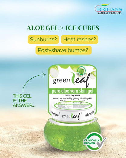 Greenleaf Pure Aloe Vera Skin Gel 120g