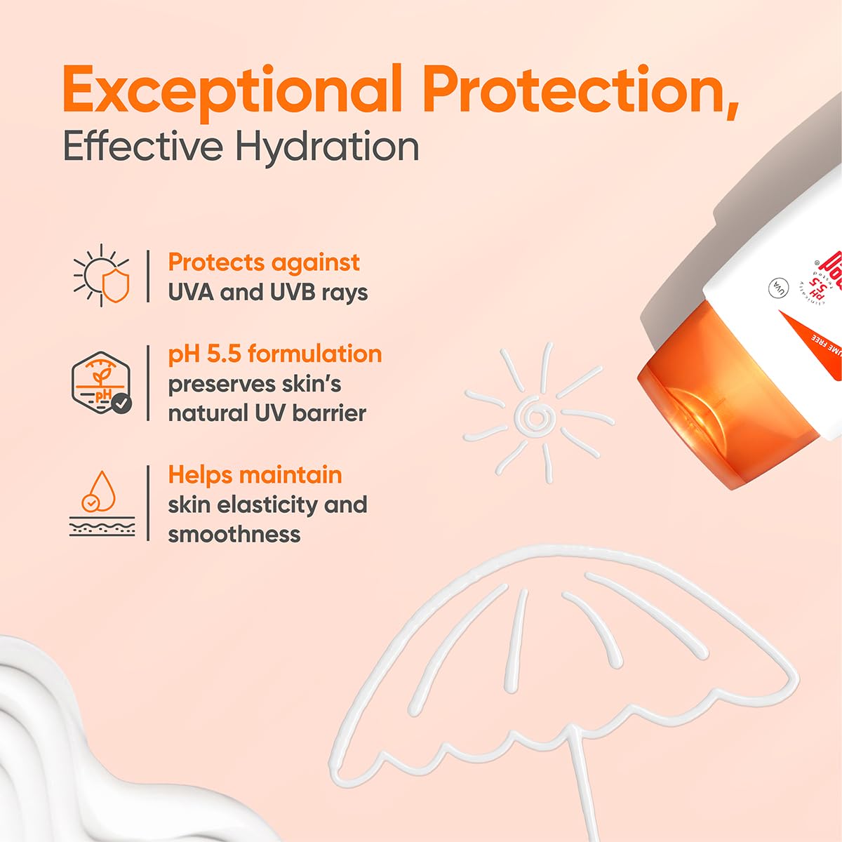 Sebamed Multi Protect Sun lotion SPF 50, 150 ml I UVA/UVB Protection filter