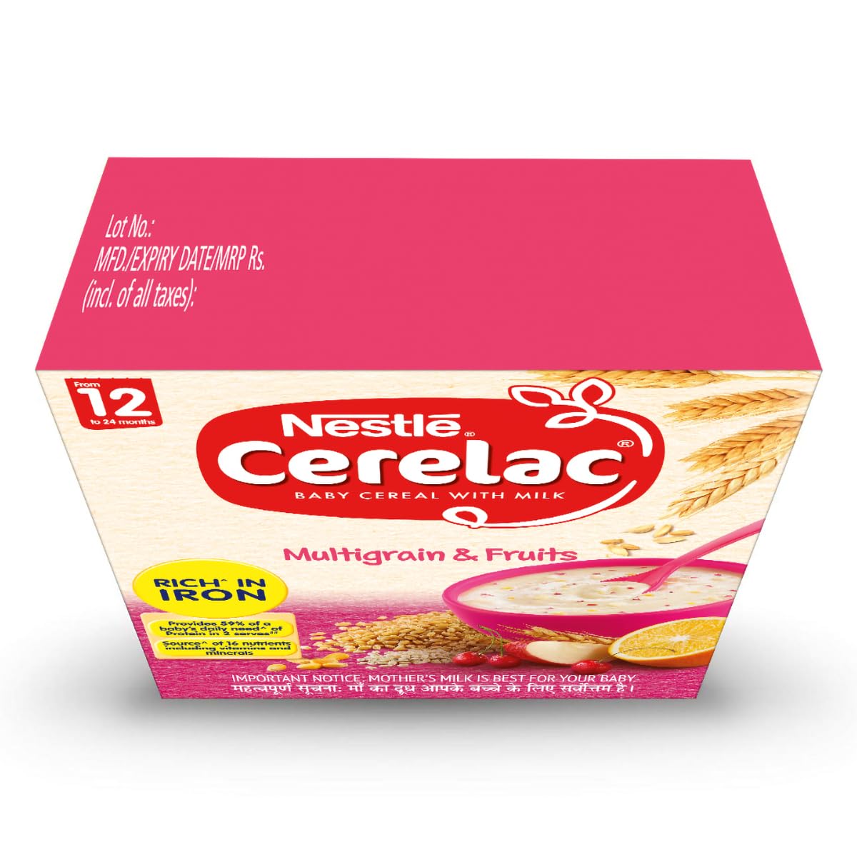 CERELAC 4 MULTIGRAIN & FRUITS 300G