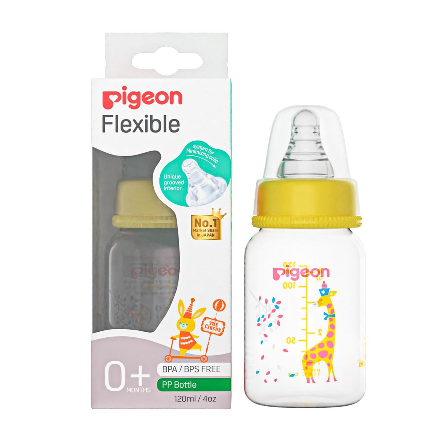 Pigeon Milk Feeding Bottle 120 ml