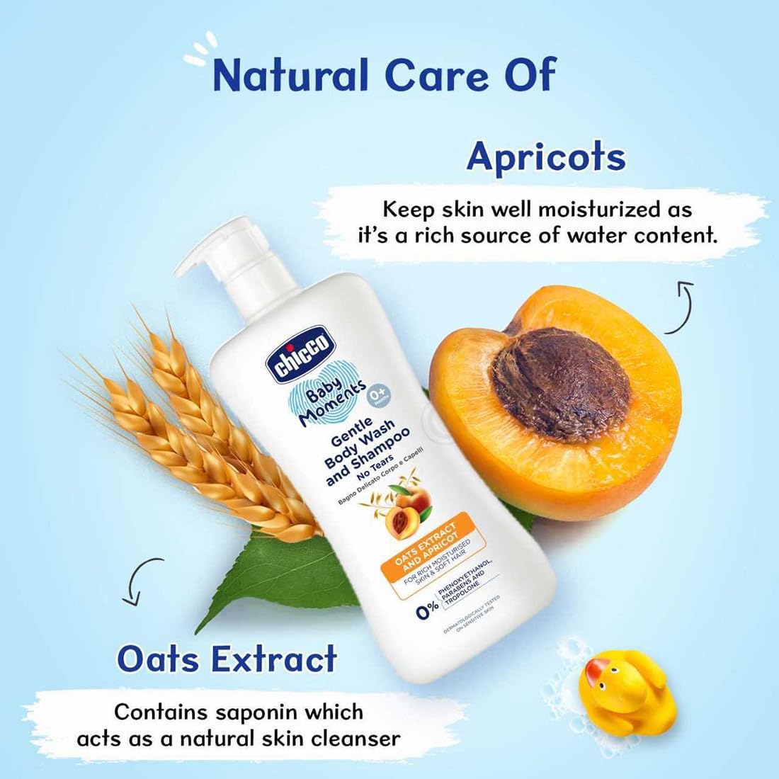 CHICCO BM GENTLE BODYWASH & SHAMPOO100ML