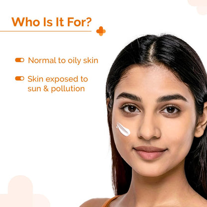 The Derma Co 1% Hyaluronic Sunscreen Aqua Gel SPF 50 PA++++ | 30 g