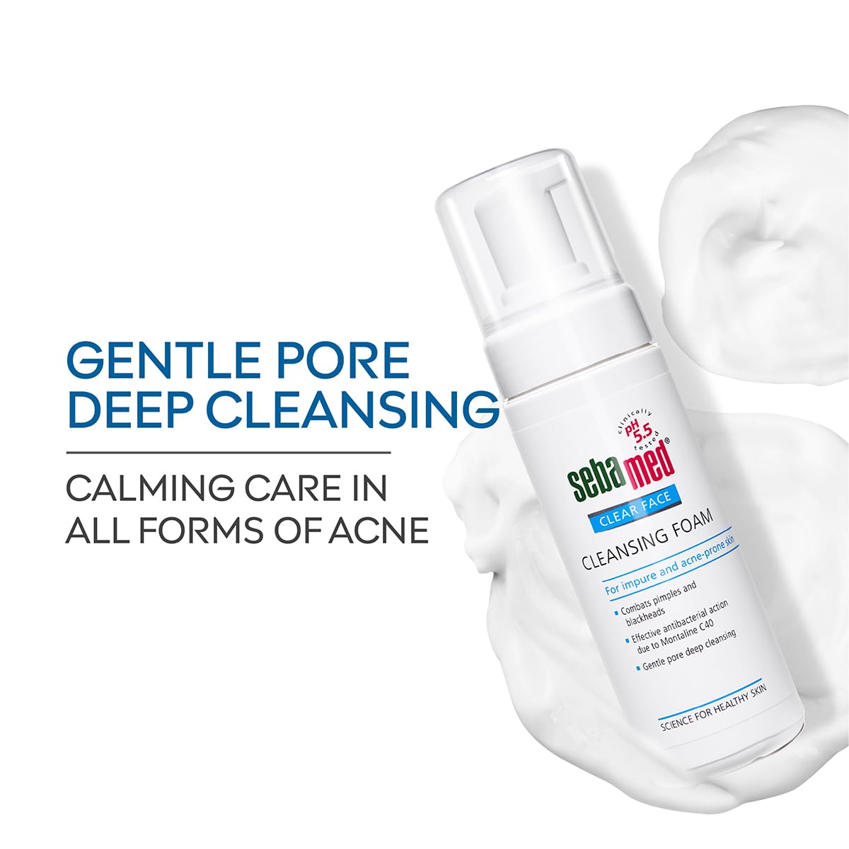 Sebamed Clear Face Cleansing Foam for Acne prone Skin 50 ml