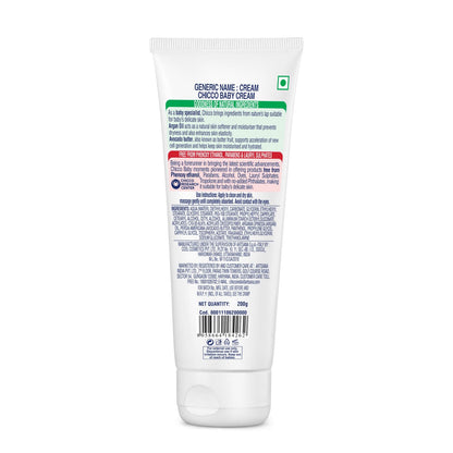 Click to see full view Chicco Baby Moments Baby Cream for Babies with Argan Oil & Avocado Butter , 100gm
