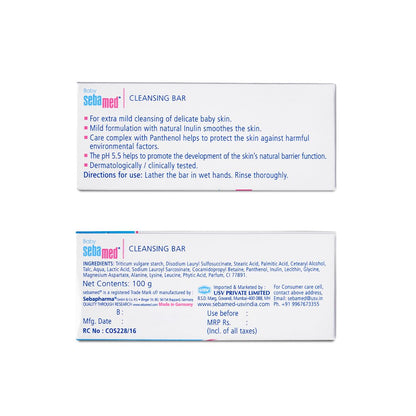 Sebamed Baby Cleansing Bar - 100 g