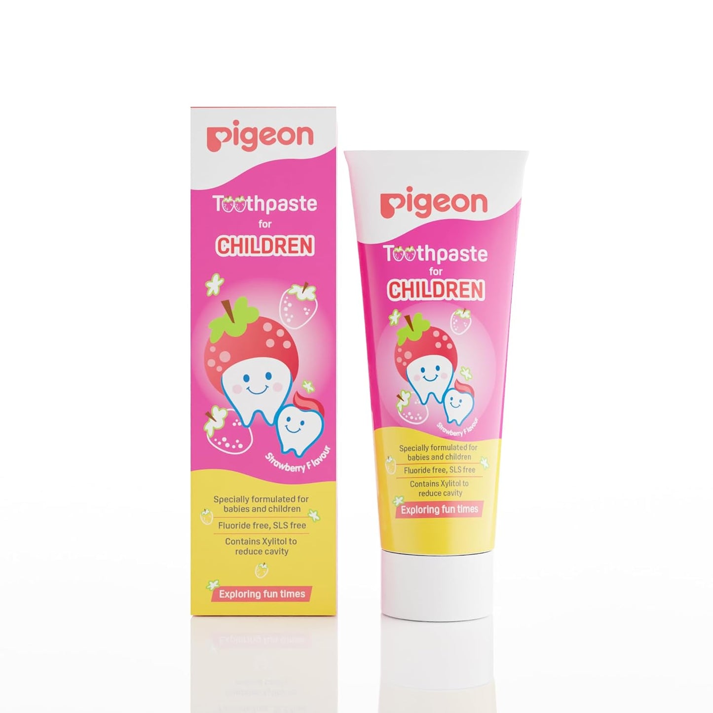 Pigeon Strawberry Toothpaste for Babies & Kids 45 gm