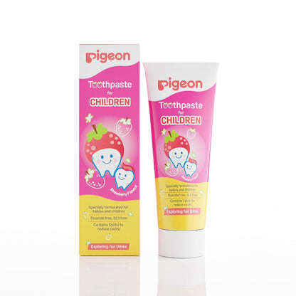 Pigeon Strawberry Toothpaste for Babies & Kids 45 gm