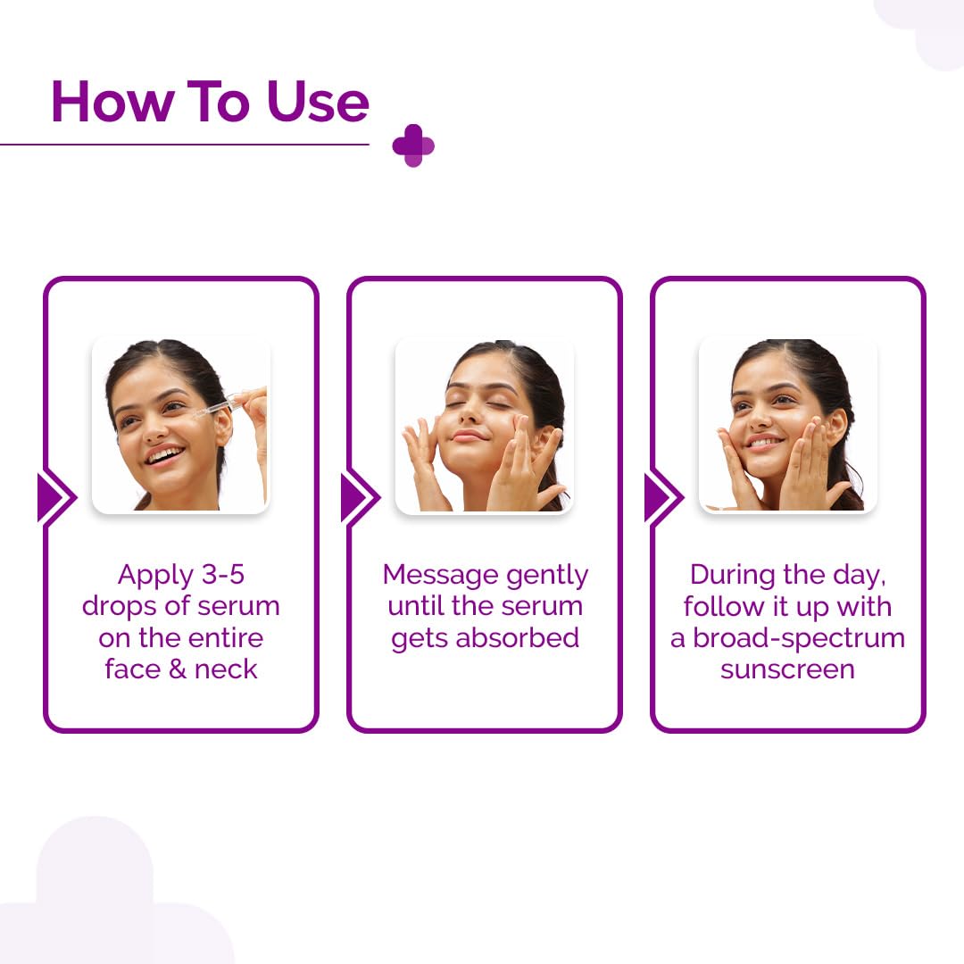 The Derma Co 10% Vitamin C Face Serum with 5% Niacinamide | Brightens Skin | All Skin Types |