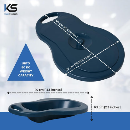 Unisex Polypropylene Bed Pan