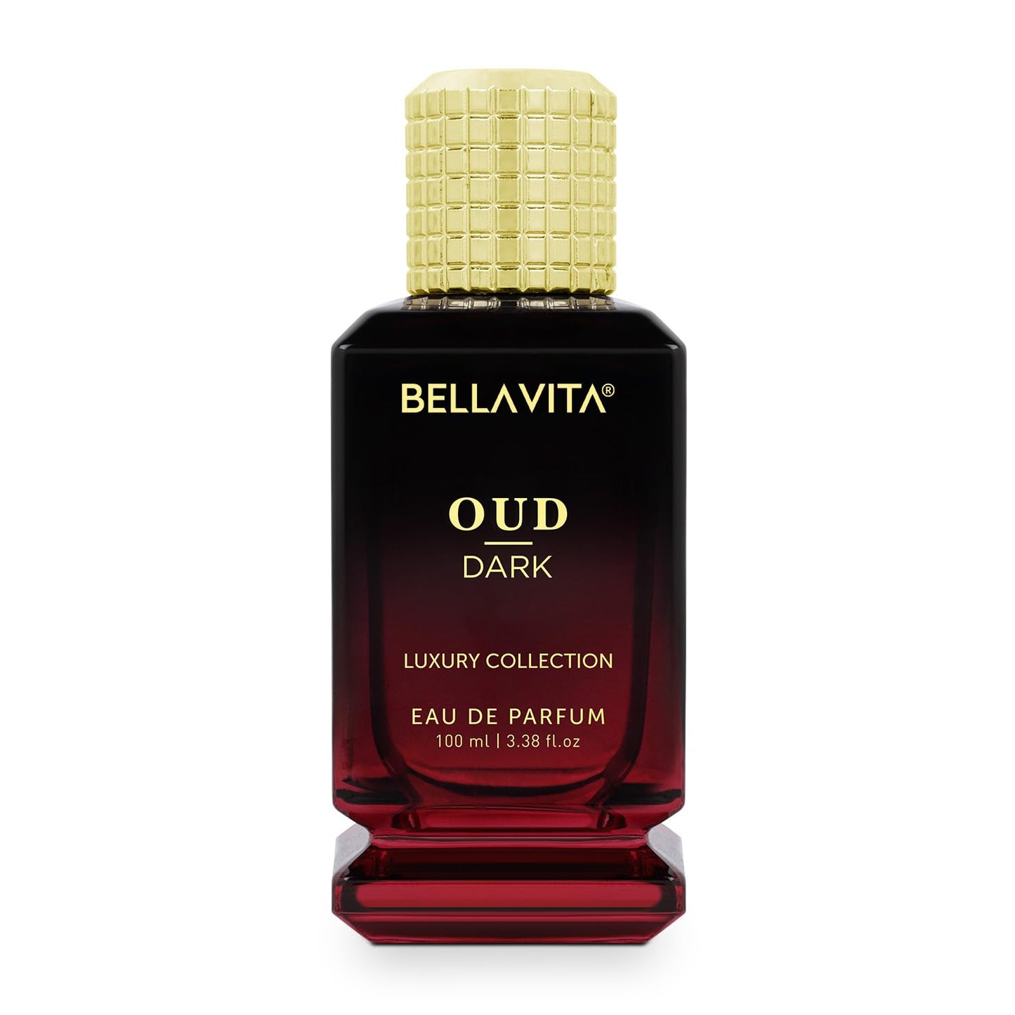Bella Vita Luxury Men Oud Dark Eau De Parfum Intense Liquid Perfume With Grapefruit, Orris, Vetiver |Woody, Musky Long Lasting Edp Fragrance Scent 100 Ml