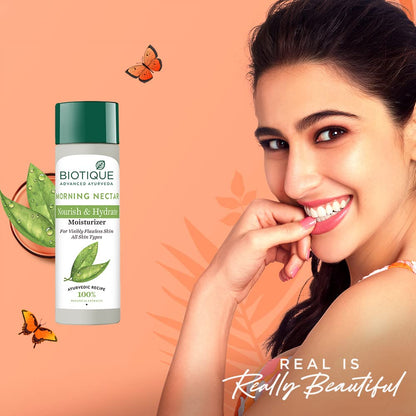 Biotique Morning Nectar Flawless Skin Moisturizer 120ml