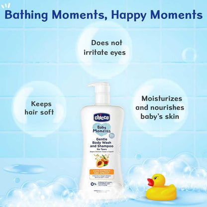 CHICCO BM GENTLE BODYWASH & SHAMPOO100ML