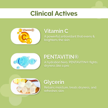 The Derma Co 5% Vitamin C Oil-Free Daily Face Moisturizer for Skin Radiance | For Oily Skin| 100 g
