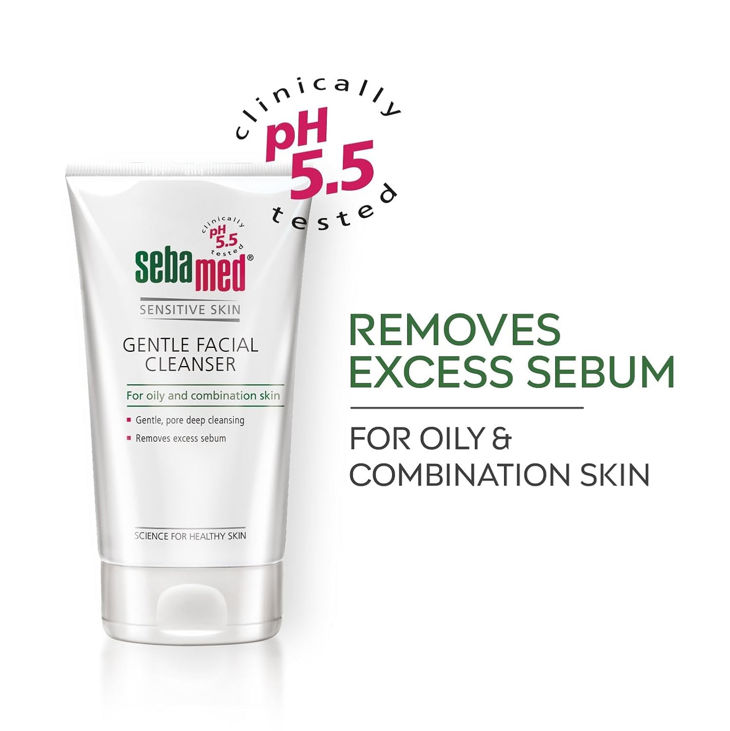 Sebamed gentle facial cleanser for oily & combination skin 150ml