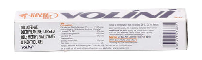Volini Pain Relief Gel, 30gm