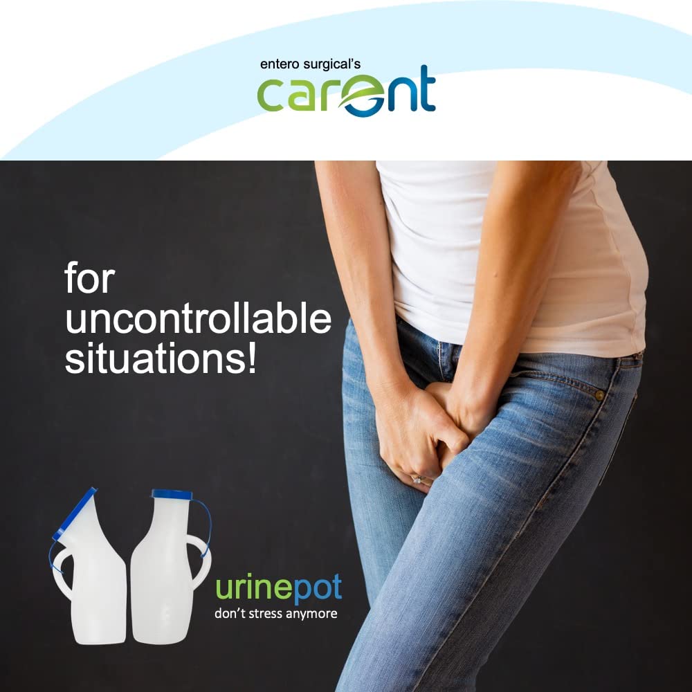 Carent Portable And Safe Medical Grade Plastic Urine Pot 1Count
