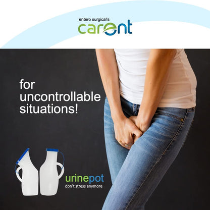 Carent Portable And Safe Medical Grade Plastic Urine Pot 1Count