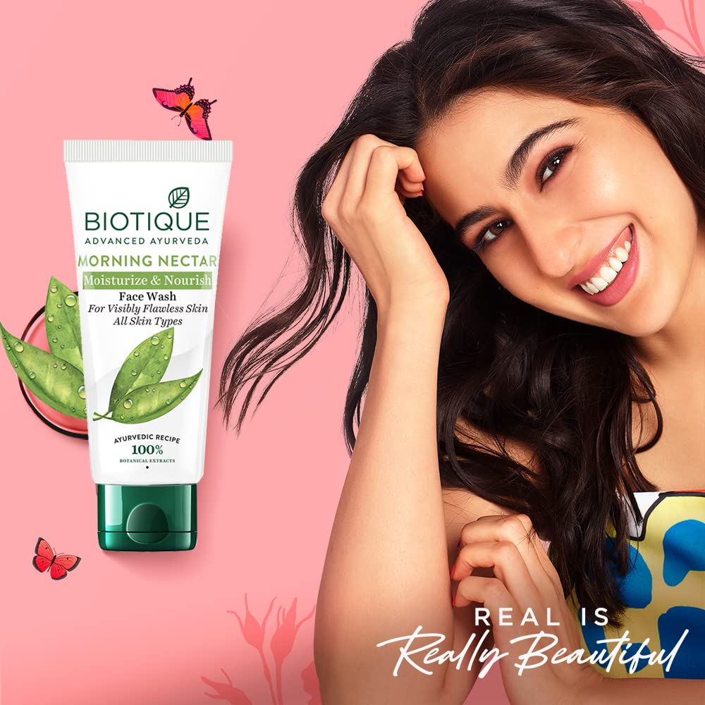 Biotique Morning Nectar Moisturize & Nourish Face Wash 150ml