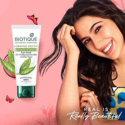 Biotique Morning Nectar Moisturize & Nourish Face Wash 150ml
