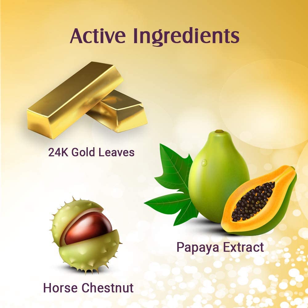 Lotus Herbals Radiant Gold Cellular Glow 1 Facial Kit |